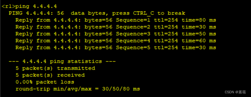 OSPF comprehensive experiment