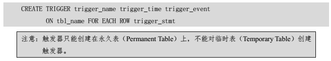 8. MySQL -- trigger