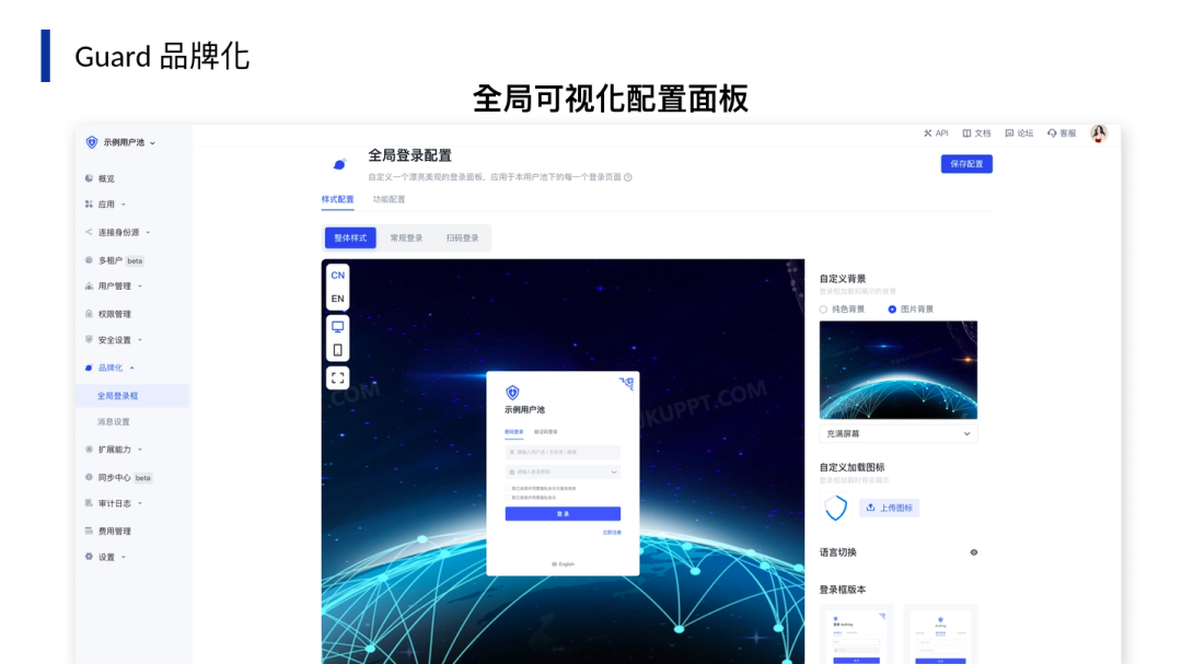 End repeated development and personalize the login system in twoorthree times