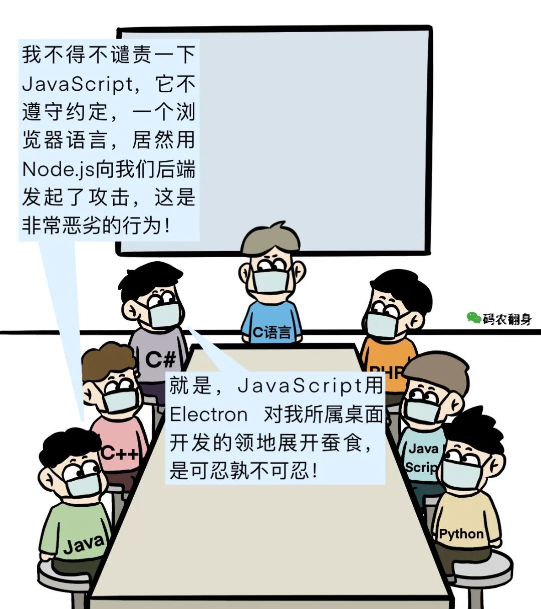 漫画 | 重磅!七国集团决定制裁Go语言! - 第5张 漫画 | 重磅!七国集团决定制裁Go语言! - 第5张