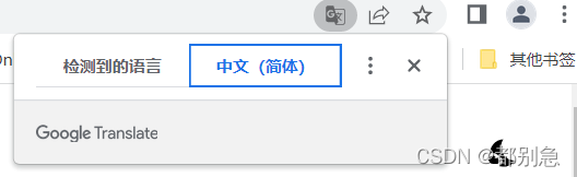 Chrome browser settings [display the translation language icon in the upper right corner]